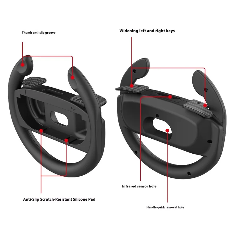 PGTECH CONTROLLER RACING WHEEL X2 FOR SWITCH 2