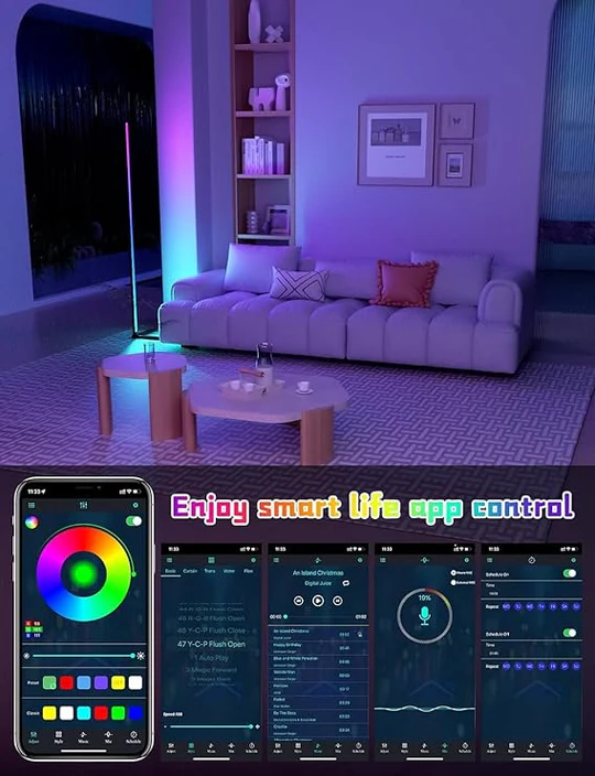 LED FLOOR LAMP BT 3 PACK