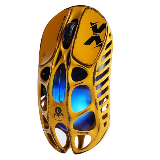 GravaStar Mercury X Pro Wireless Gaming Mouse Special Edition - Battle Worn Yellow