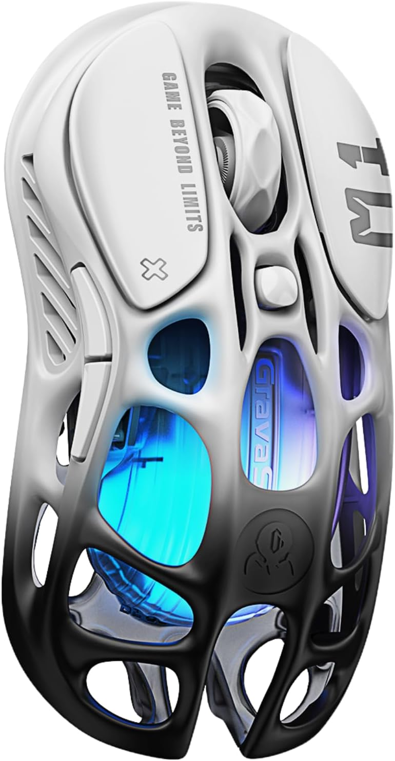 GravaStar Mercury M1 Pro Wireless Gaming Mouse - Gradient Black