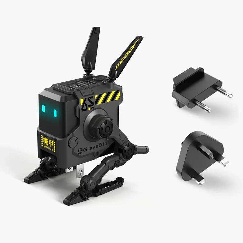 GravaStar Alpha65 65W GaN Fast Charger_EU&UK Plug - Charcoal Gray GravaStar Alpha65 65W GaN Fast Charger_EU&UK Plug - Charcoal Gray