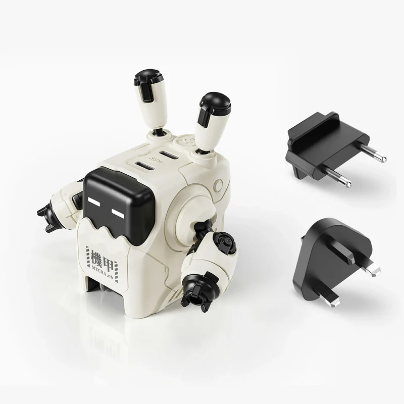 GravaStar Delta 35 35W GaN Fast Charger EU&UK Plug - Dawn White