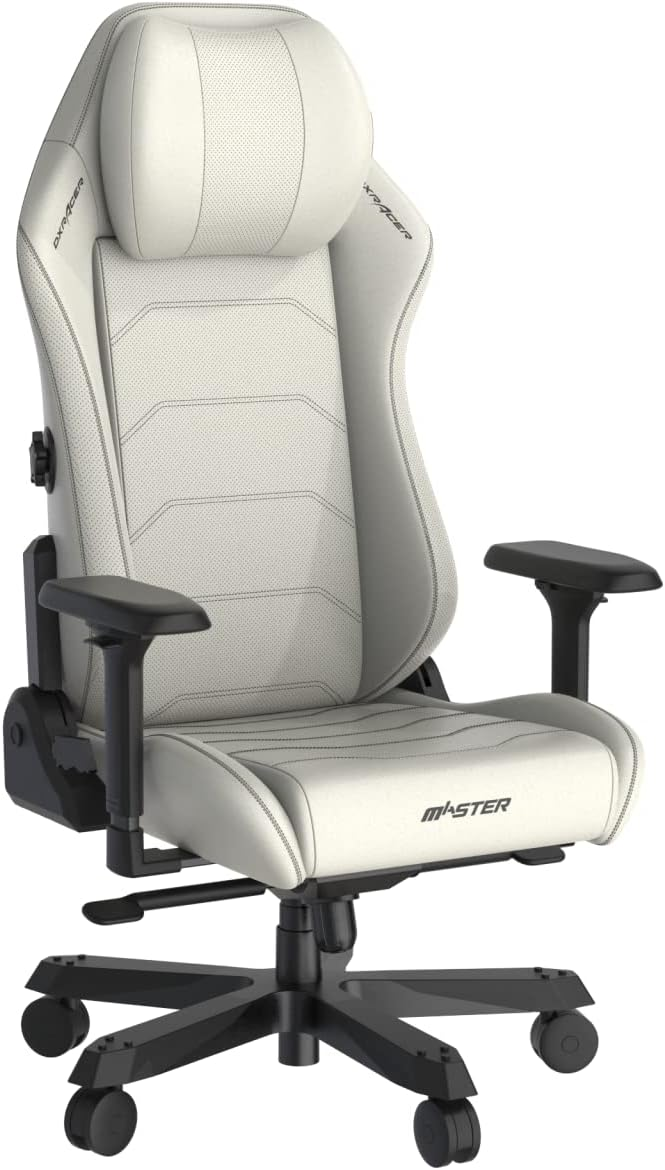DxRacer Master Series Gaming Chair - White