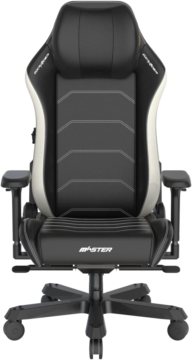 DxRacer Master Series Gaming Chair - Black/White