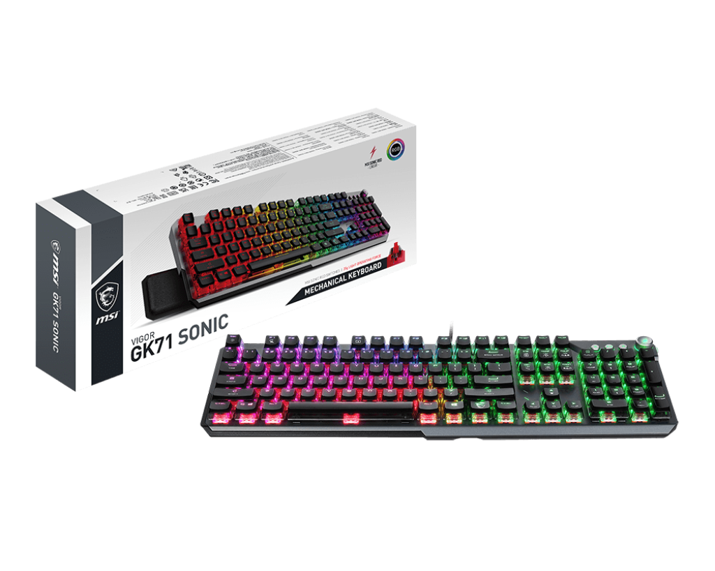 MSI VIGOR GK71 SONIC Mechanical Gaming Keyboard MSI VIGOR GK71 SONIC Mechanical Gaming Keyboard