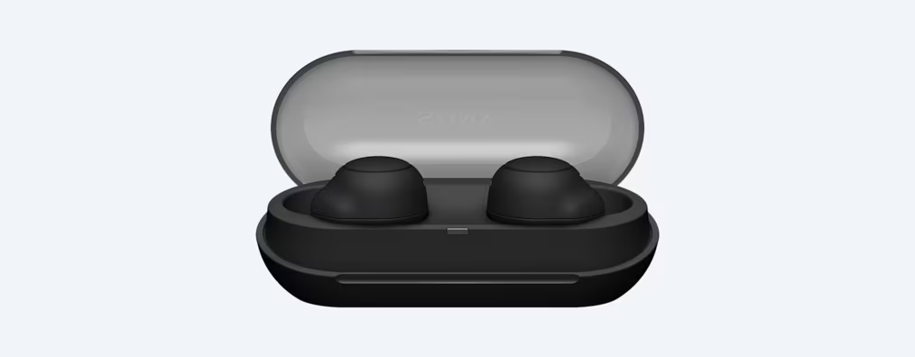 SONY WF-C500/WZ TRULY 10HR LONG BATTERY LIFE, TOTAL 20HR WITH WIRELESS HEADPHONES