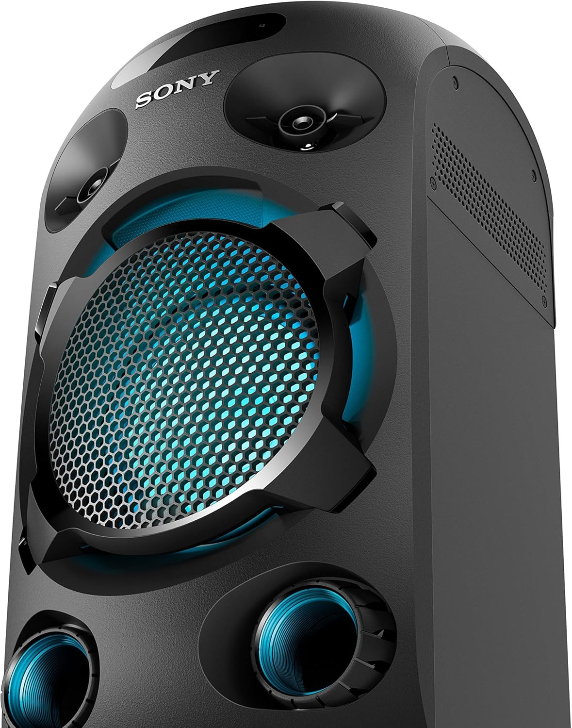 SONY MHC-V02/B- HIGH POWER PARTY SPEAKER WITH BLUETOOTH,MULTI-DEVICE CONNECTION,SPEAKER LIGHT