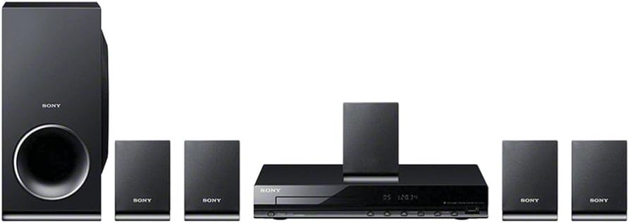 SONY HOME THEATER SYSTEM DAV-TZ140 300 WATT RMS