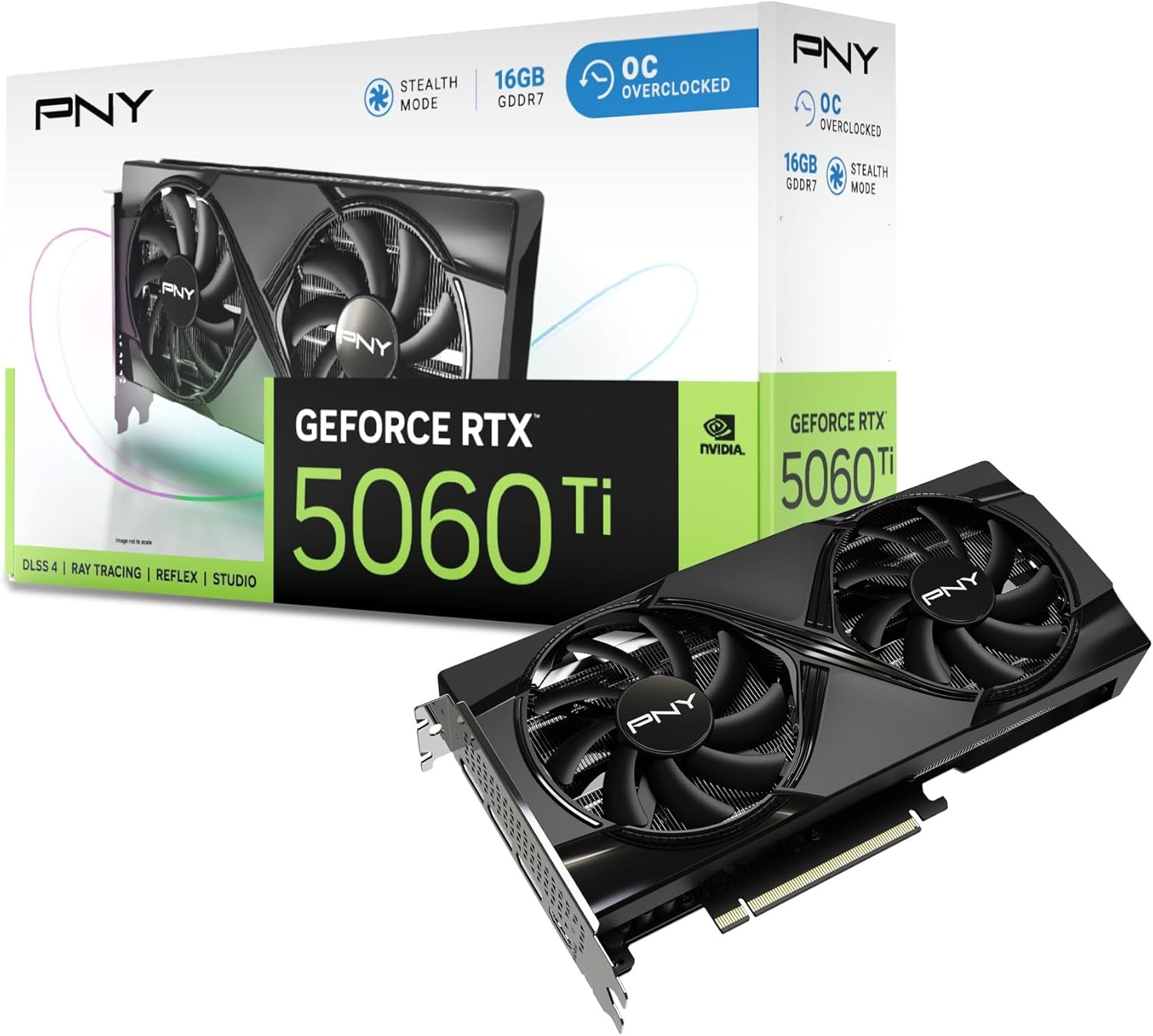 PNY RTX 5060 Ti 16GB GDDR7 Dual Fan - Graphics Card