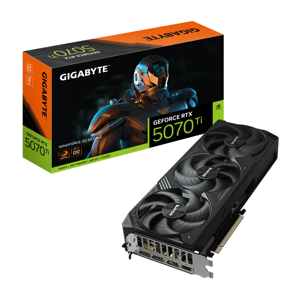 GIGABYTE GeForce RTX 5070 Ti WINDFORCE OC SFF 16G