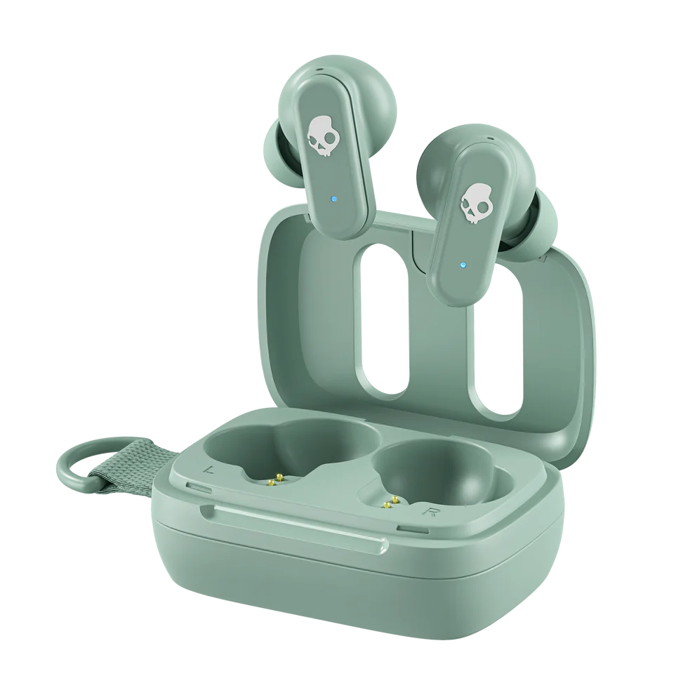 Skullcandy Dime 3 Wireless Earbuds, Noise Isolating Fit, Up to 20 Hours Battery Bluetooth Headphones