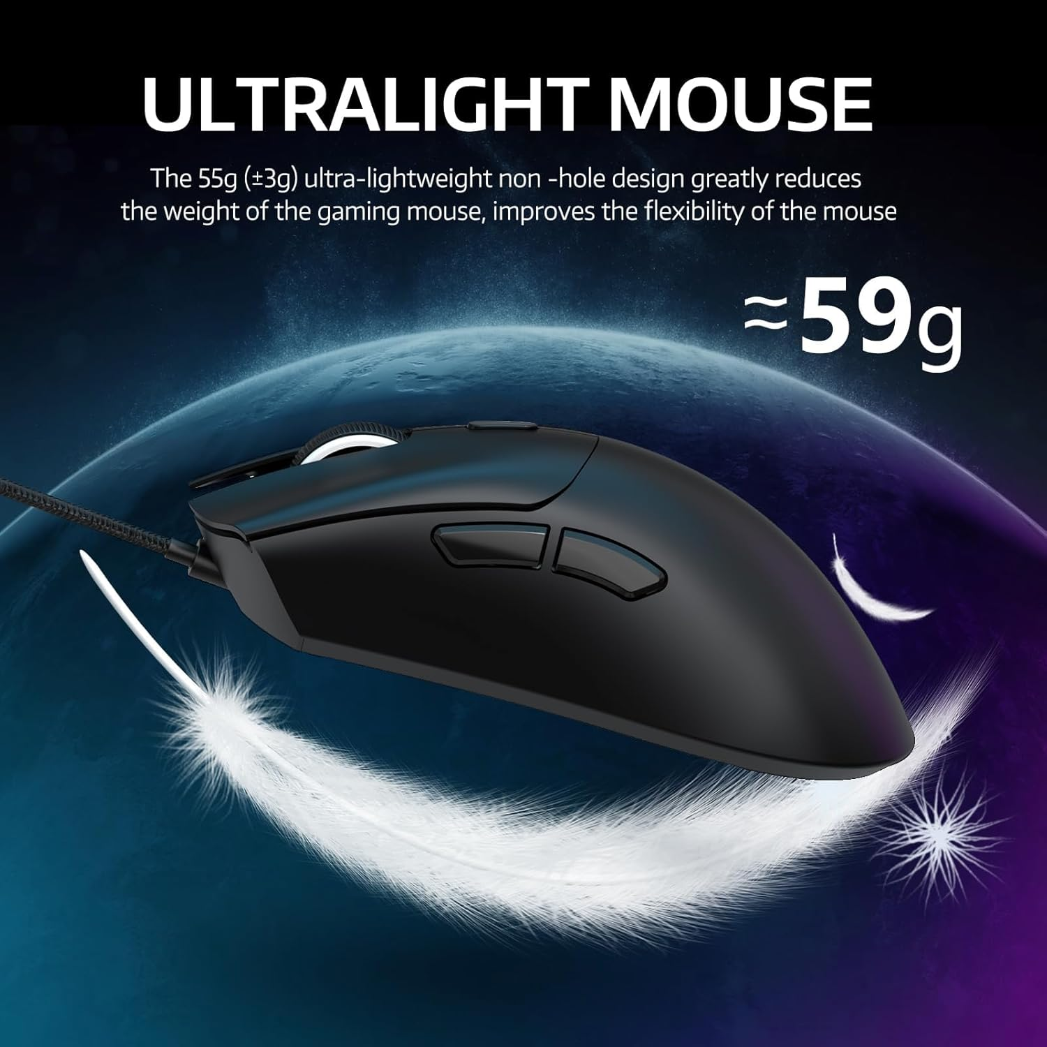 Attack Shark R1 Wireless Gaming Mouse