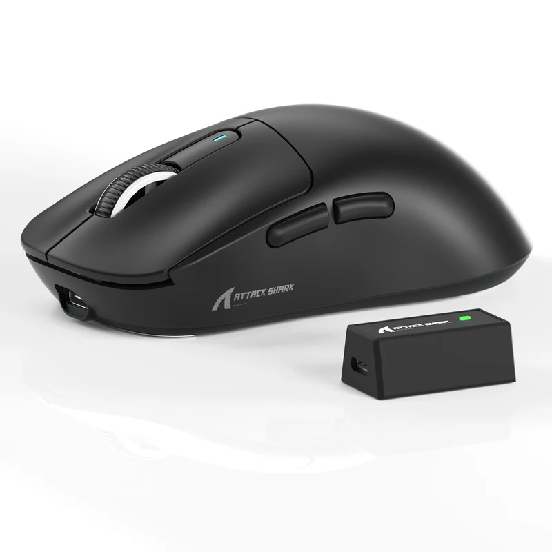 Attack Shark X3 PRO PAW-3395 Wireless Gaming Mouse - Black