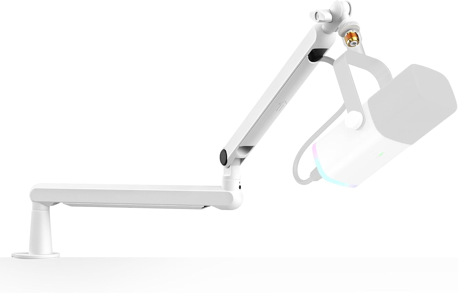 FIFINE BM88 PREMIUM BOOM ARM STAND WHITE