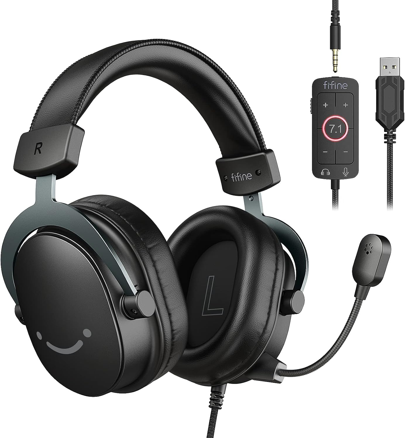 FIFINE H9 GAMING HEADSET BLACK