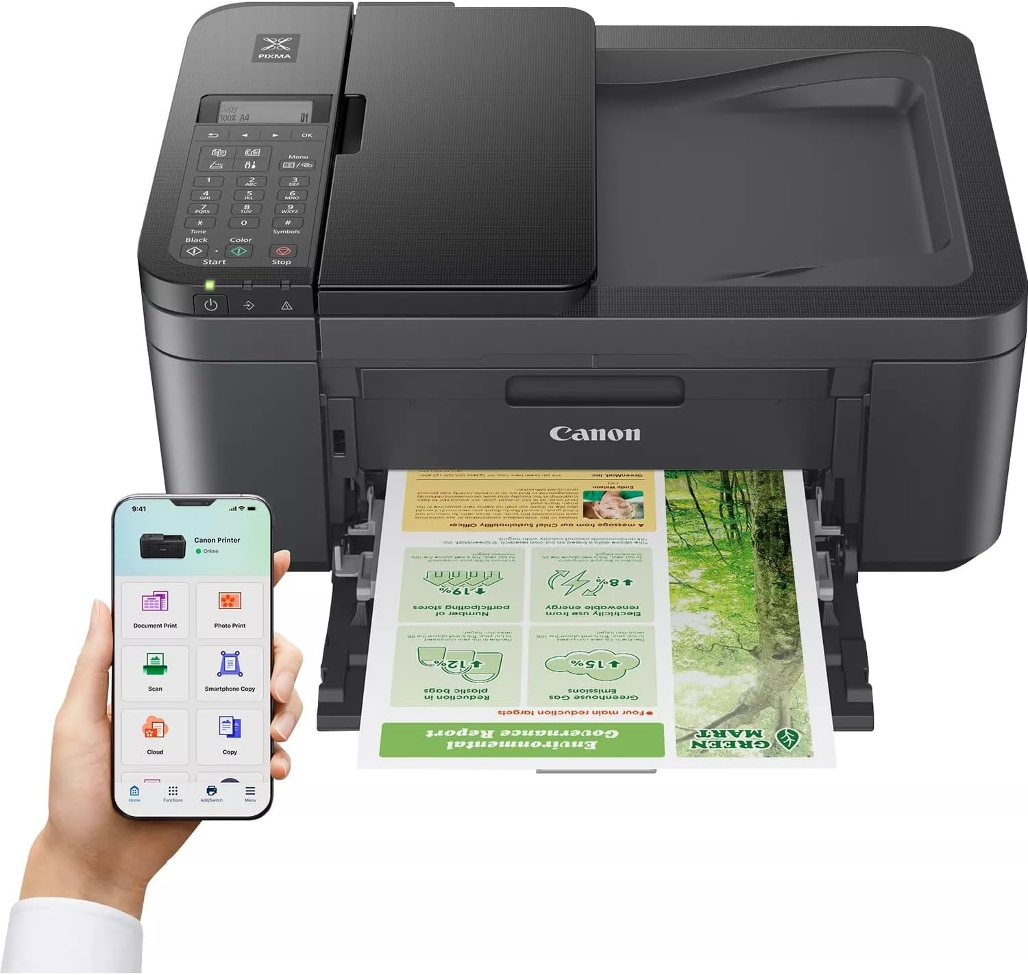 Canon Pixma Tr4645 Wireless Printer