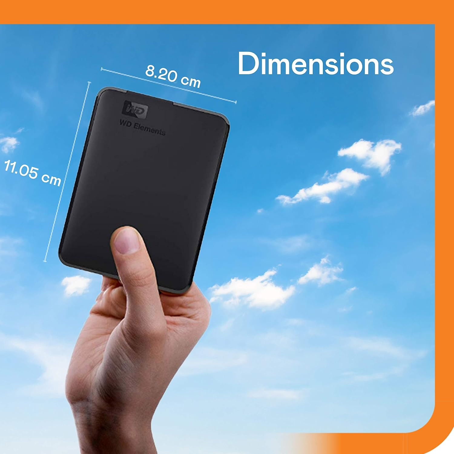 WD 4TB Elements Portable HDD External Hard Drive