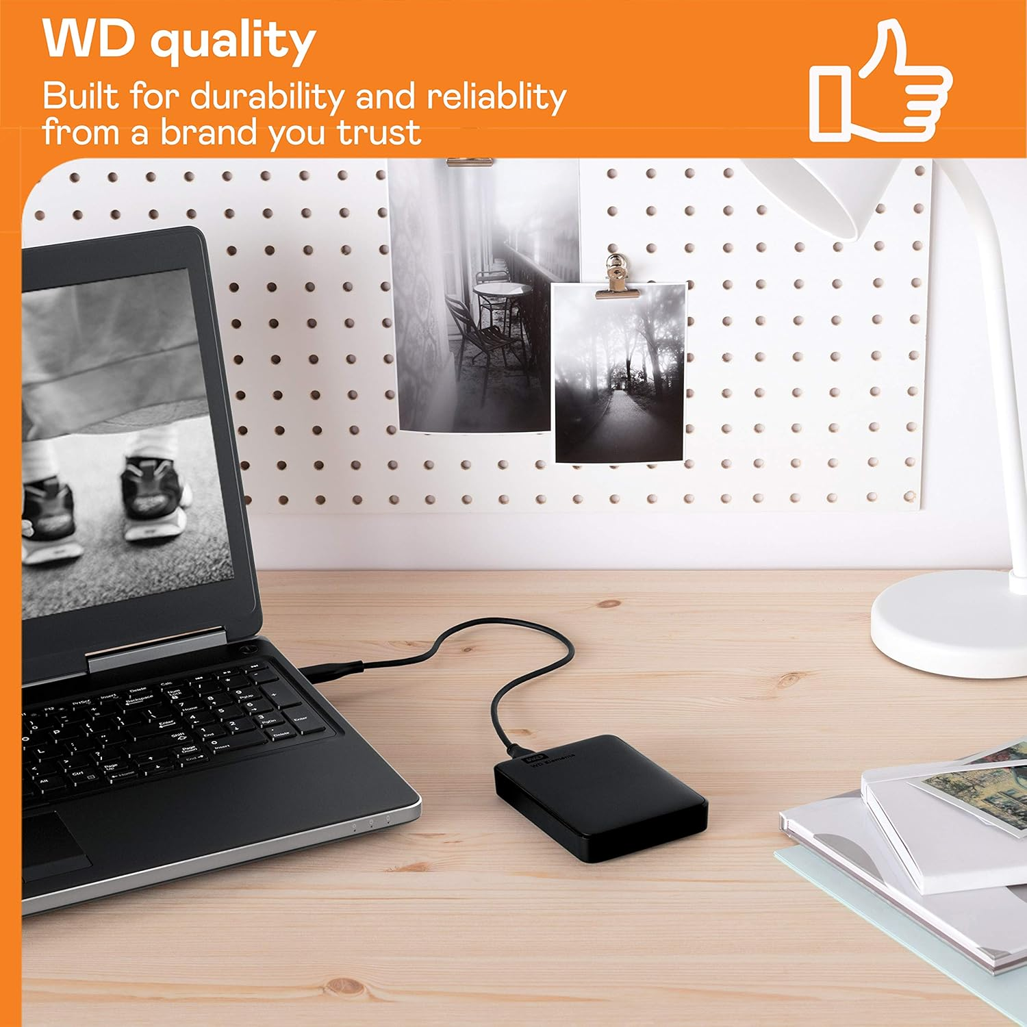 WD 4TB Elements Portable HDD External Hard Drive