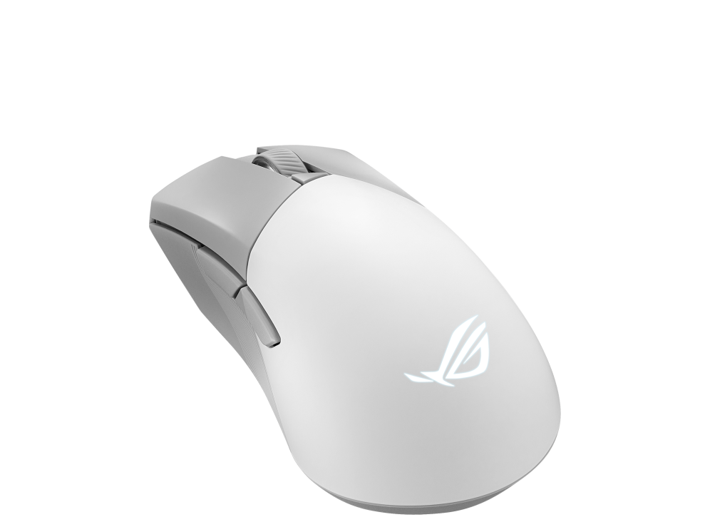 Asus ROG Gladius III 2.4 GHz & BT Wireless Gaming Mouse  - White