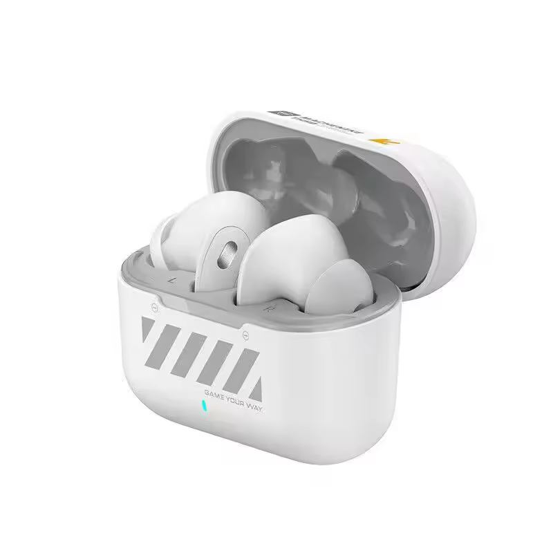 Machenike TH50 Wireless Earphones – Bluetooth 5.3 ANC AI Noise Reduction IPX5 Low Latency In-Ear Gaming & Sports Headset with Charging Case