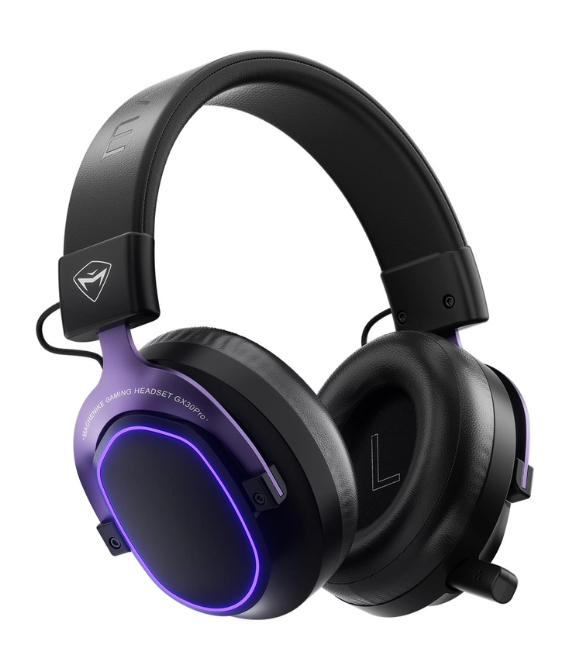 Machenike GX30 Pro Tri-Mode Wireless Gaming Headset – Black Multi-Platform High-Quality Audio