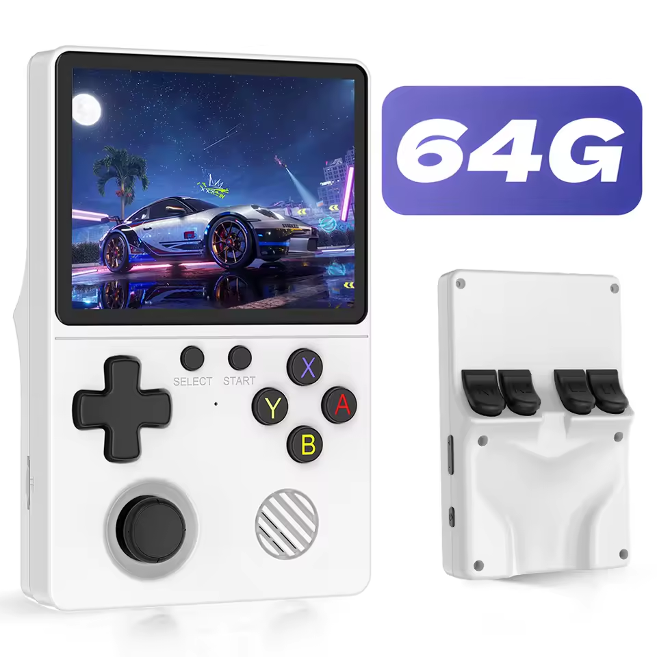 GB350 Handheld Game Player For PS1/GBA Built-in 20000+ Games 3.5Inch IPS Screen Linux System Portable Retro Video Game Console