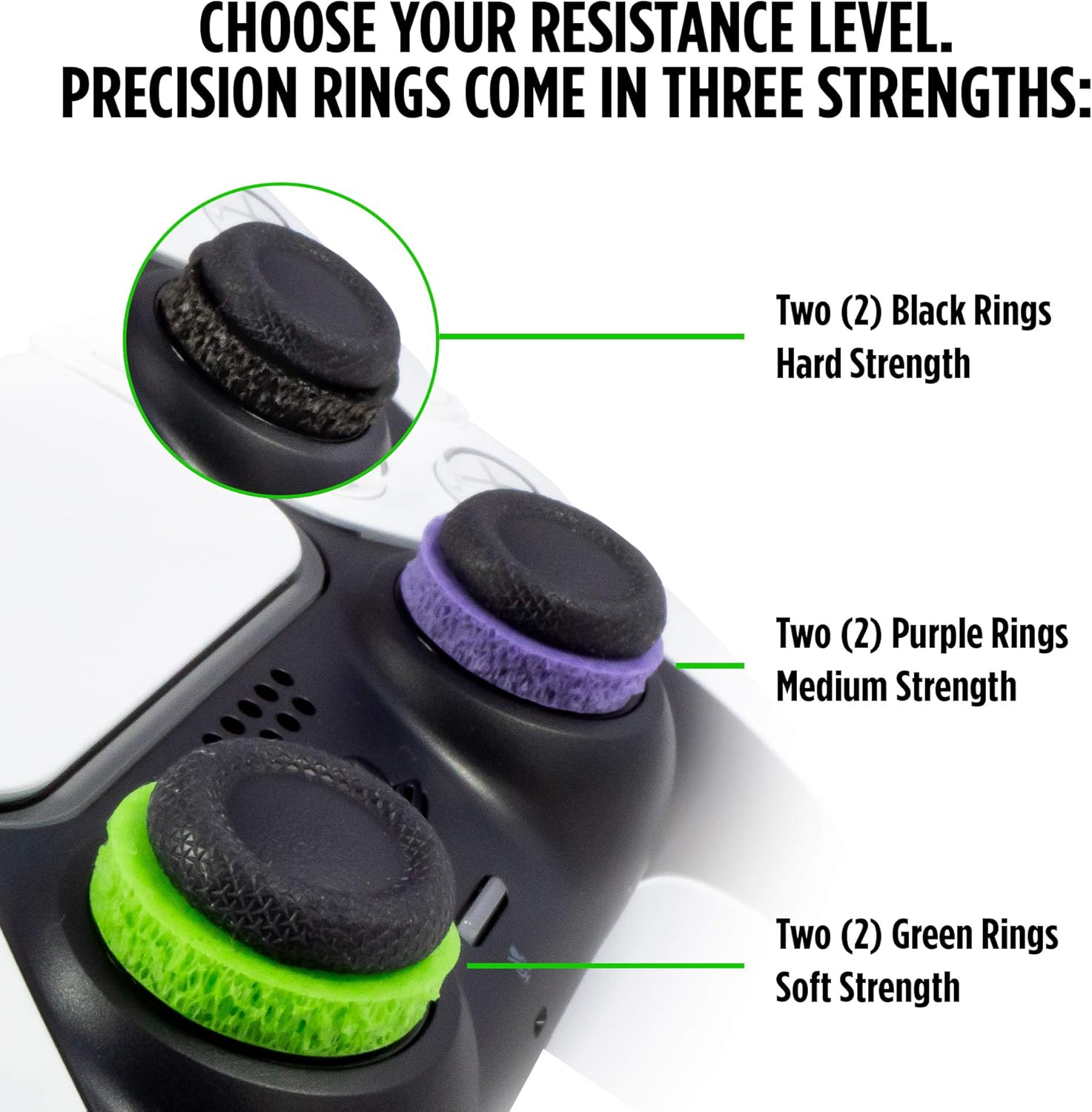 KontrolFreek Precision Rings Mixed 6-Pack