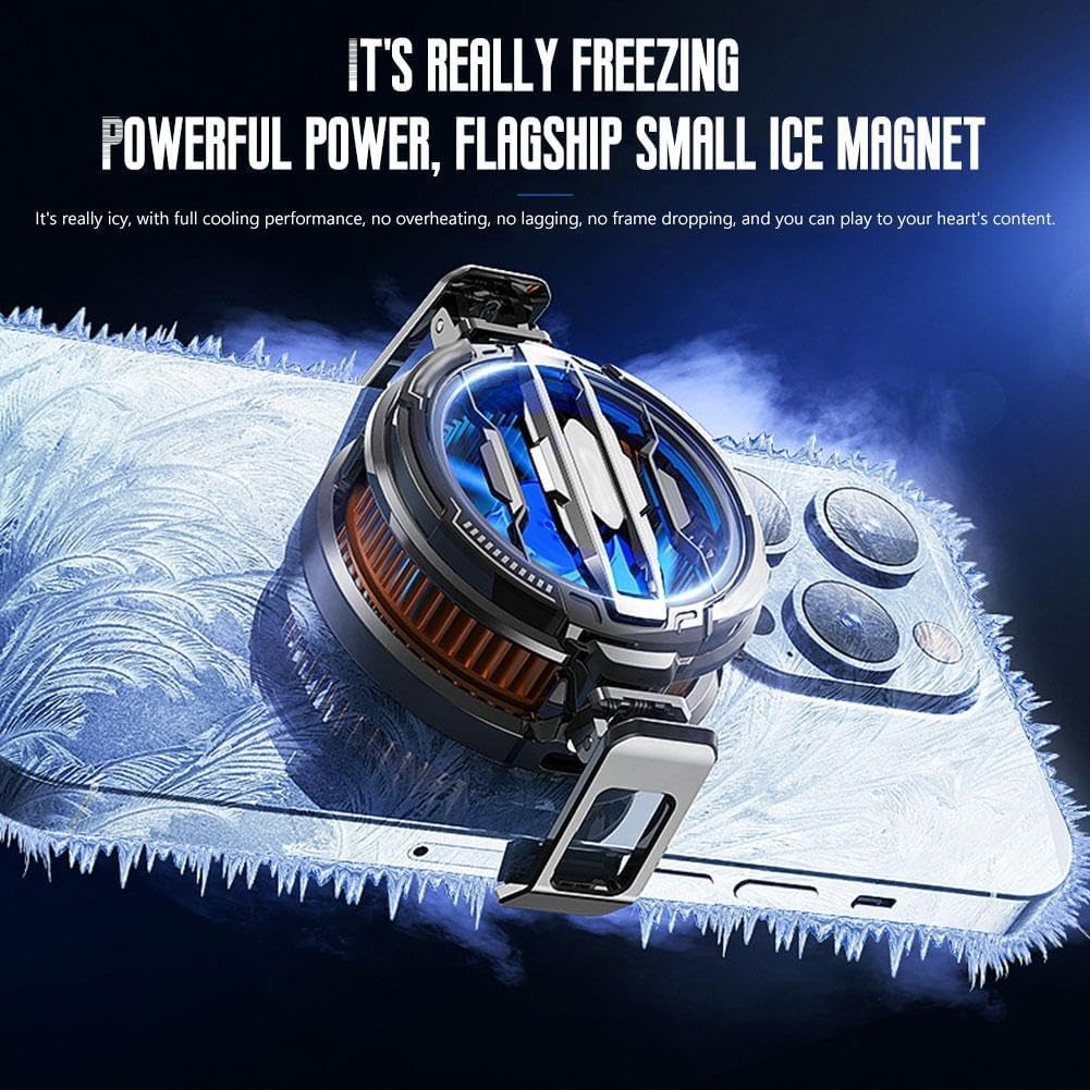 CX08 Pro Cell Phone Type-C Magnetic Fan Powerful and Quiet Cooling