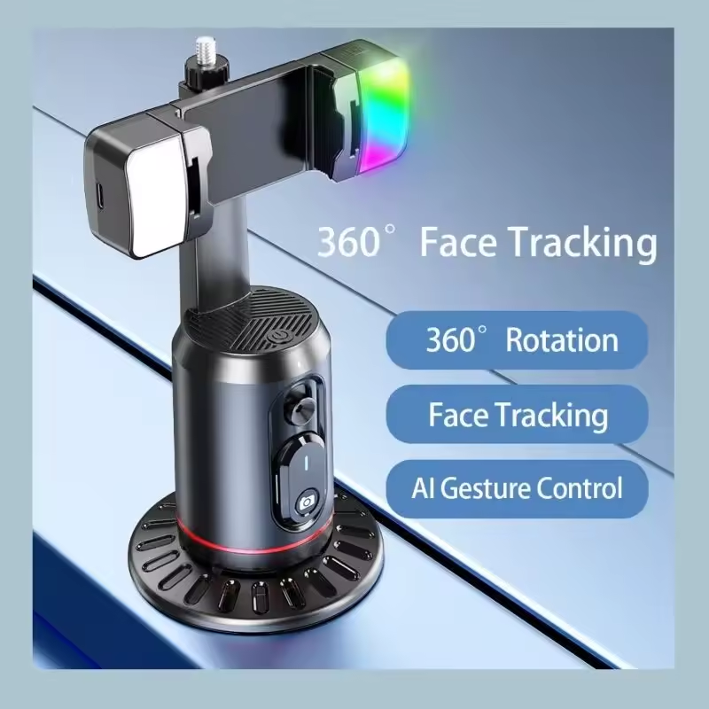E30 Square Selfie Ring Light Cell Phone Holder Landing Fill Light Dimmable Rechargeable for Makeup Live Stream