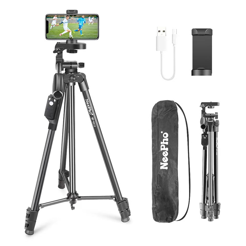 Neepho 8810 Professional High Quality DSLR Camera Tripod Stand Photography Photo Video Aluminum Camera Tripod
