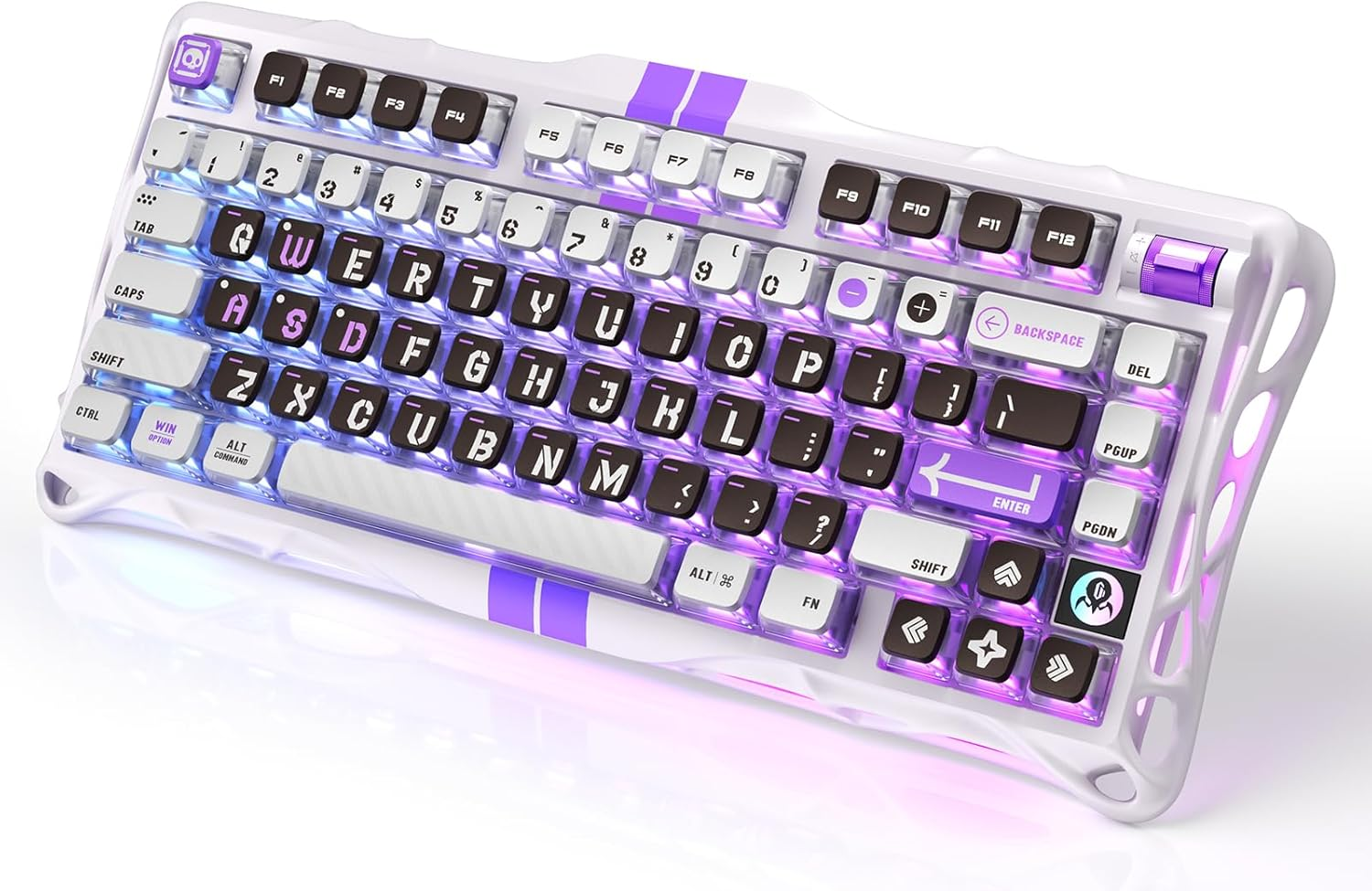 GravaStar Mercury V75 75% Hall Effect Magnetic switch Gaming Keyboard - Mecha Gray