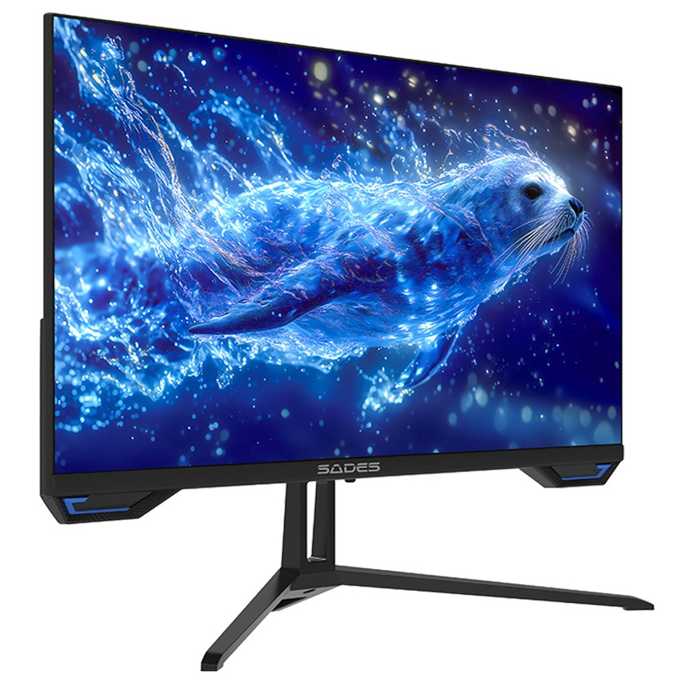 SADES SL-SEALION PRO SA-F04F24B 24'' FHD 144Hz 1MS  IPS FLAT GAMING MONITOR - BLACK