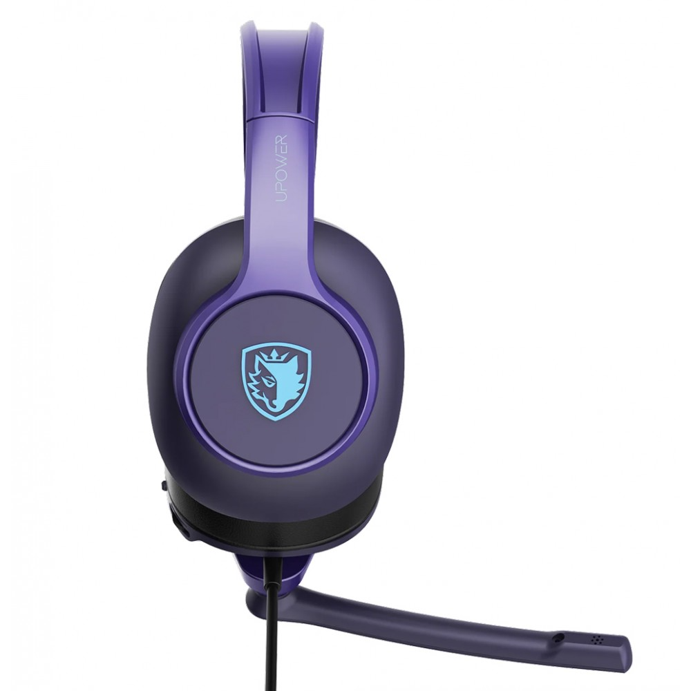 SADES UPOWER WIRED GAMING HEADSET - PURPLE