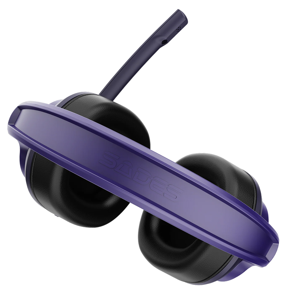 SADES UPOWER WIRED GAMING HEADSET - PURPLE