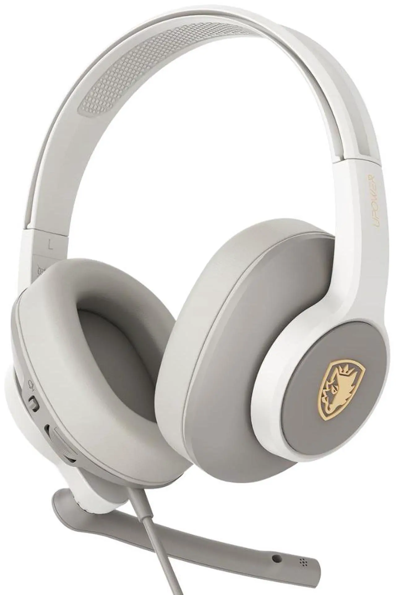 SADES UPOWER WIRED GAMING HEADSET - GREY
