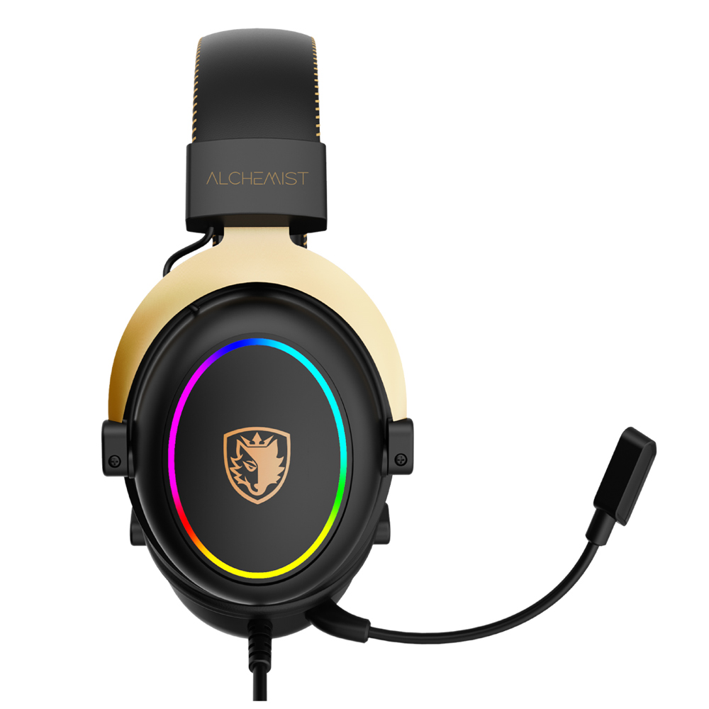 SADES ALCHEMIST USB GAMING HEADSET - BLACK