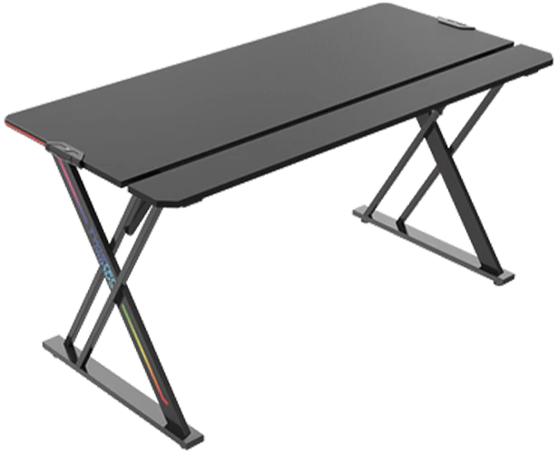 Twisted Minds X-Shaped RGB Gaming Desk (150*68*76 cm)