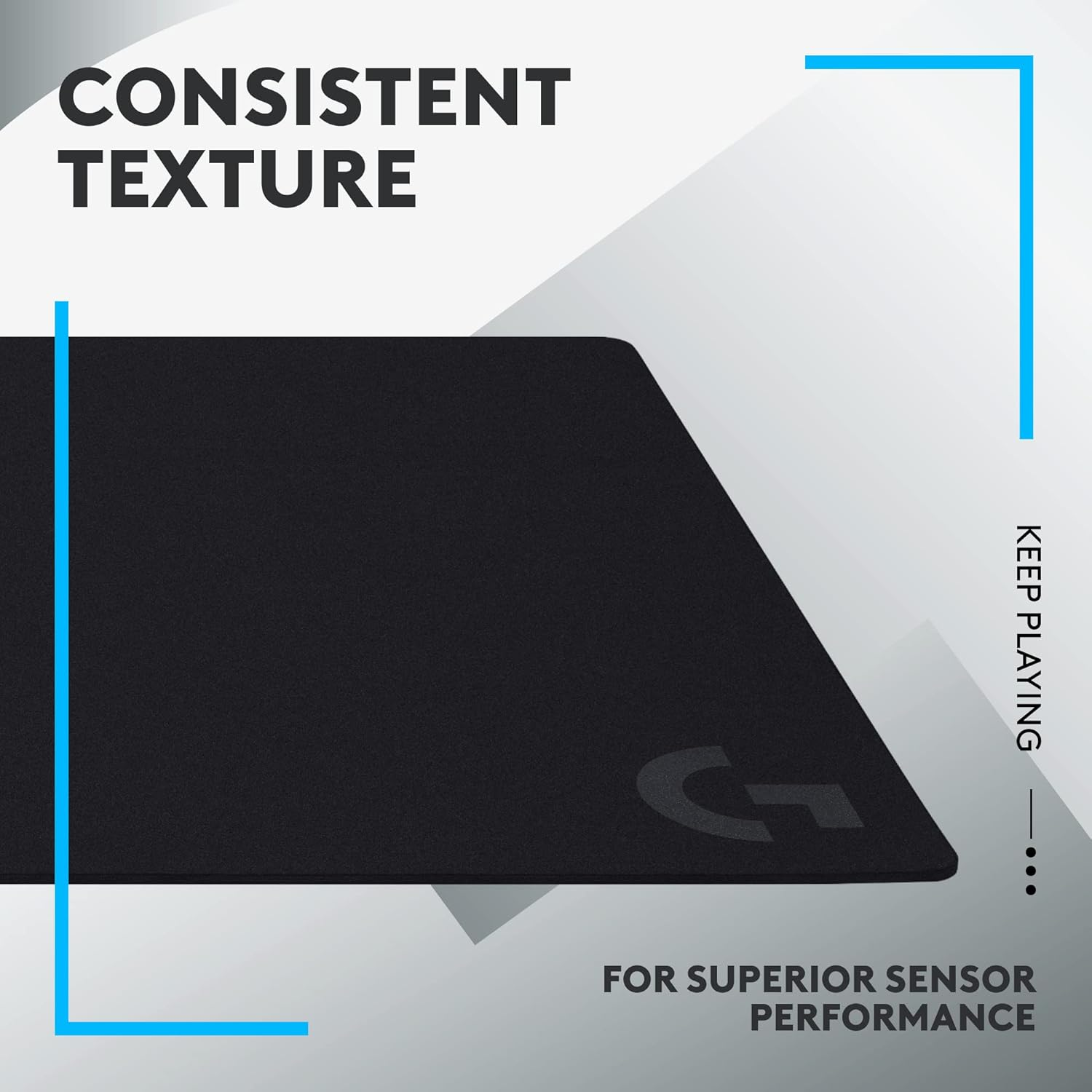 Logitech G840 XL Cloth Gaming Mouse Pad - Black