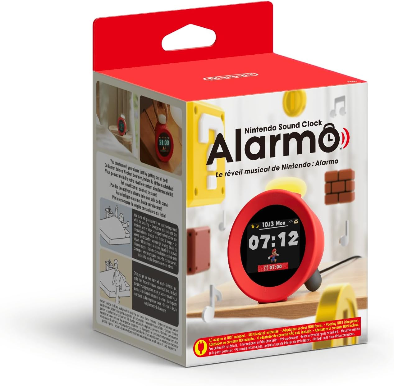 Nintendo Sound Clock Alarmo Alarm Clock