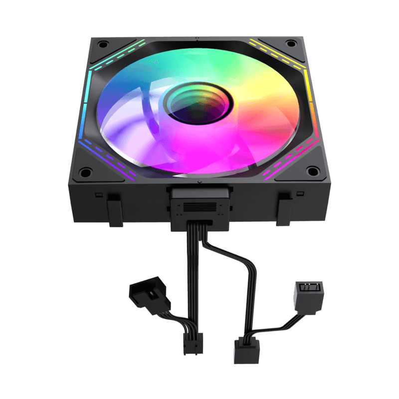 GameMax FN12A-S3I-R 3in1 Reverse Black