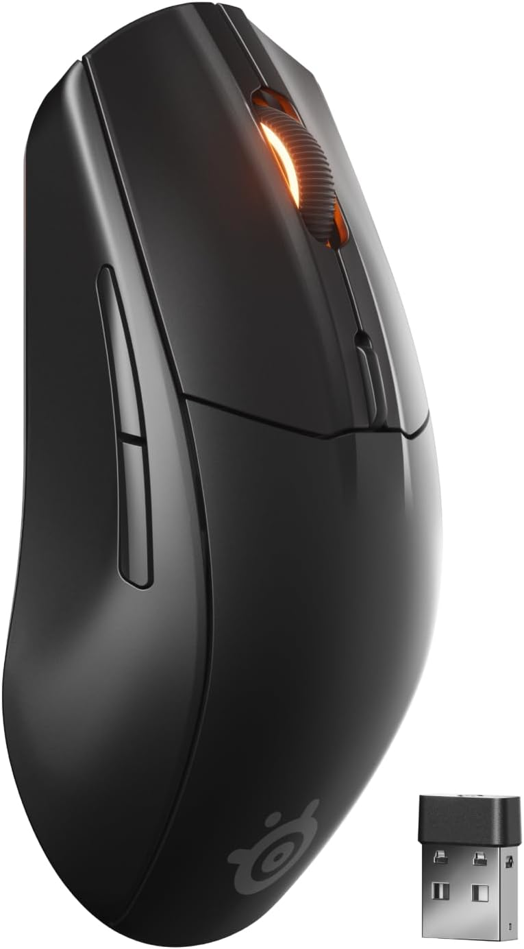 SteelSeries Rival 3 Gen 2 Wireless Gaming Mouse - Black