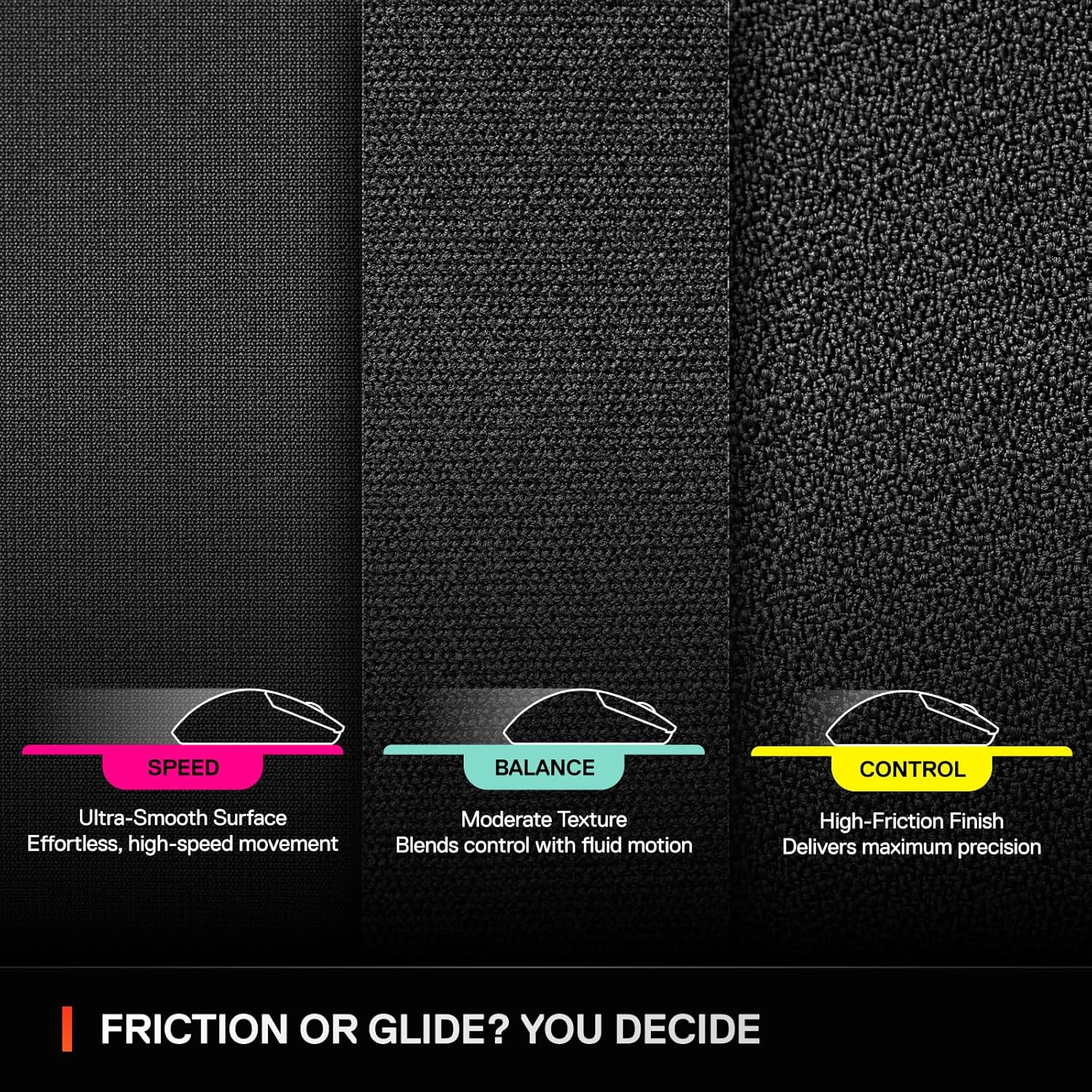 SteelSeries QcK Performance Speed - L