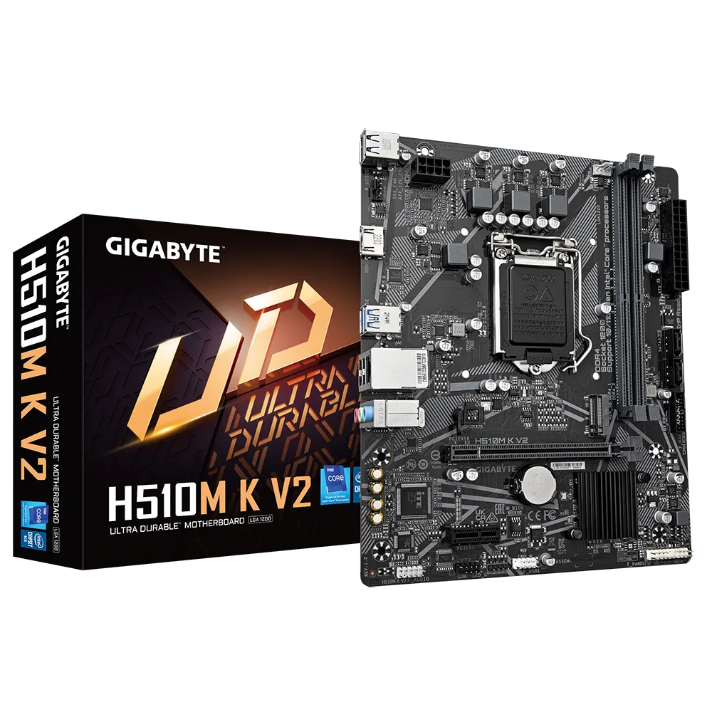 Gigabyte H510M K V2 10th & 11th GEN CPUs Gigabyte H510M K V2 10th & 11th GEN CPUs