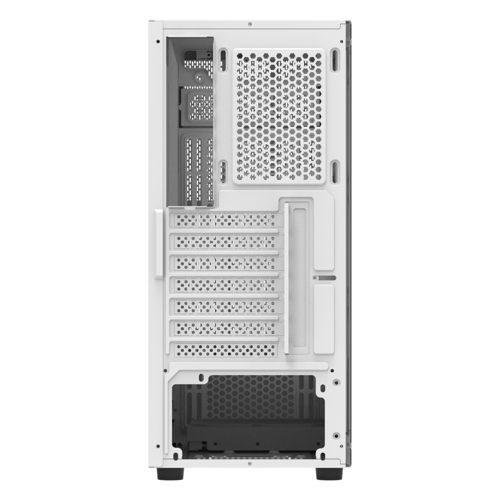 Darkflash A290 ATX with 3 FANS PC Case - White