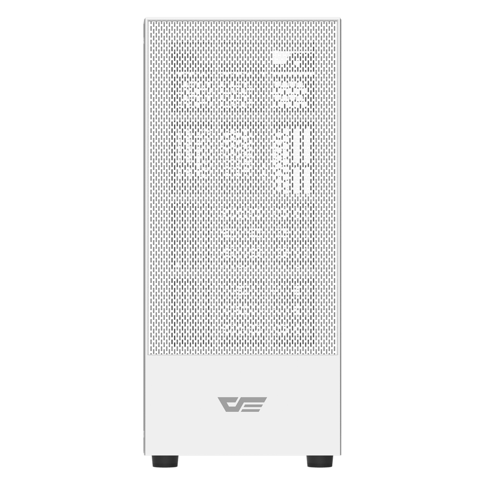 Darkflash A290 ATX with 3 FANS PC Case - White