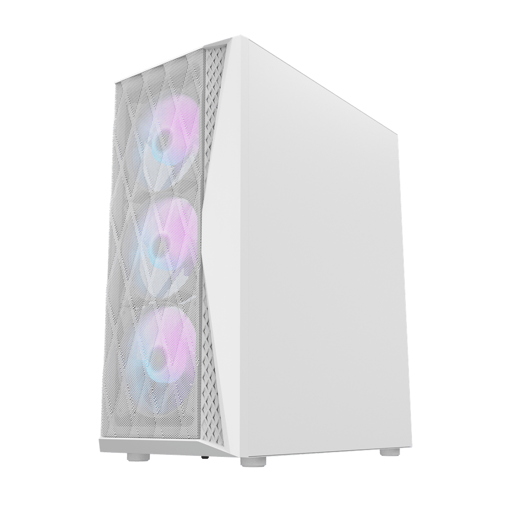 Darkflash DK352 Mesh ATX Case - White