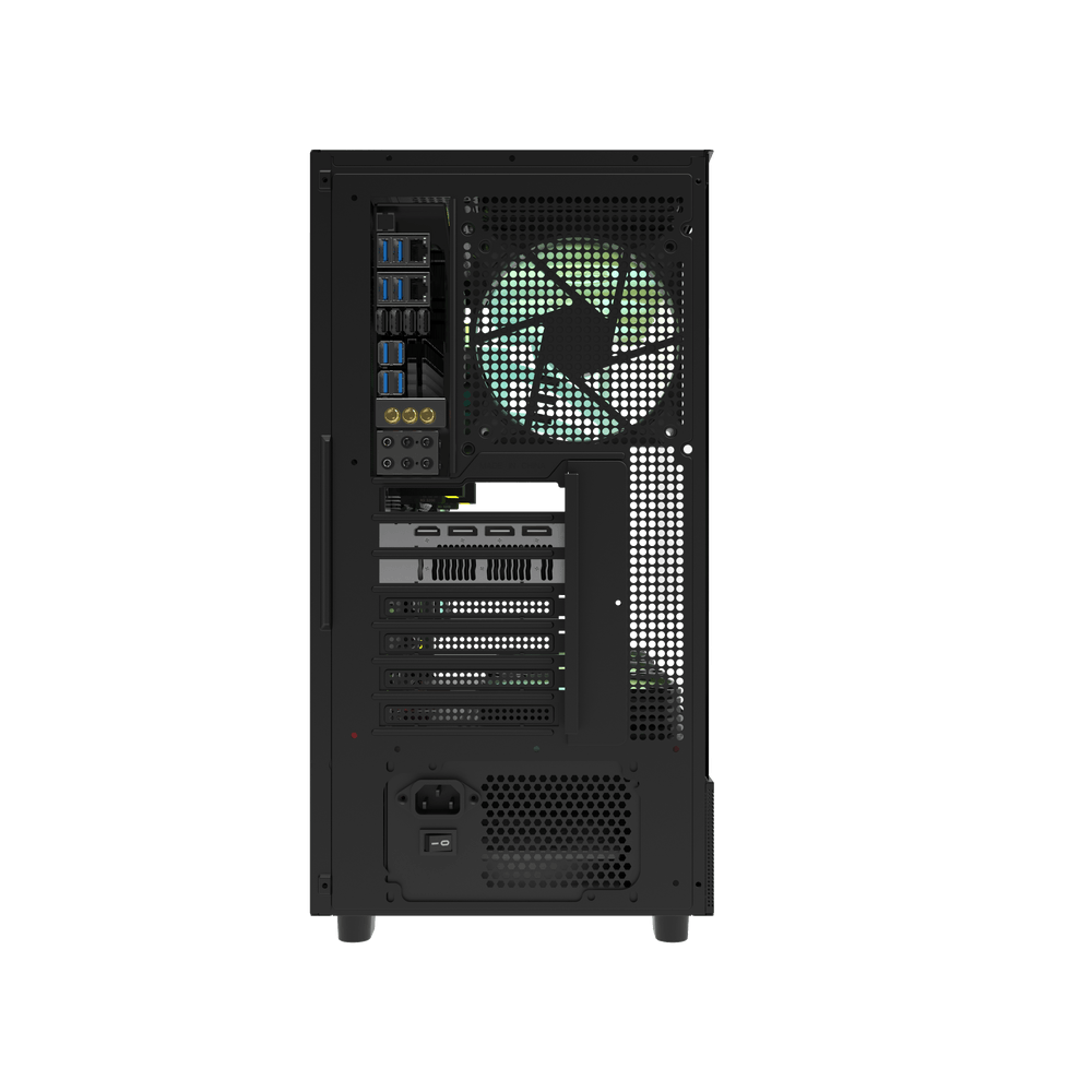 Darkflash DPX90 ATX with 3 FANS PC Case - Black