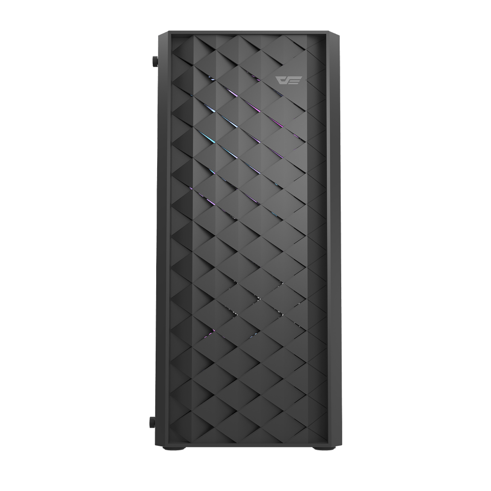 Darkflash DK351 ATX with 4 FANS PC Case - Black