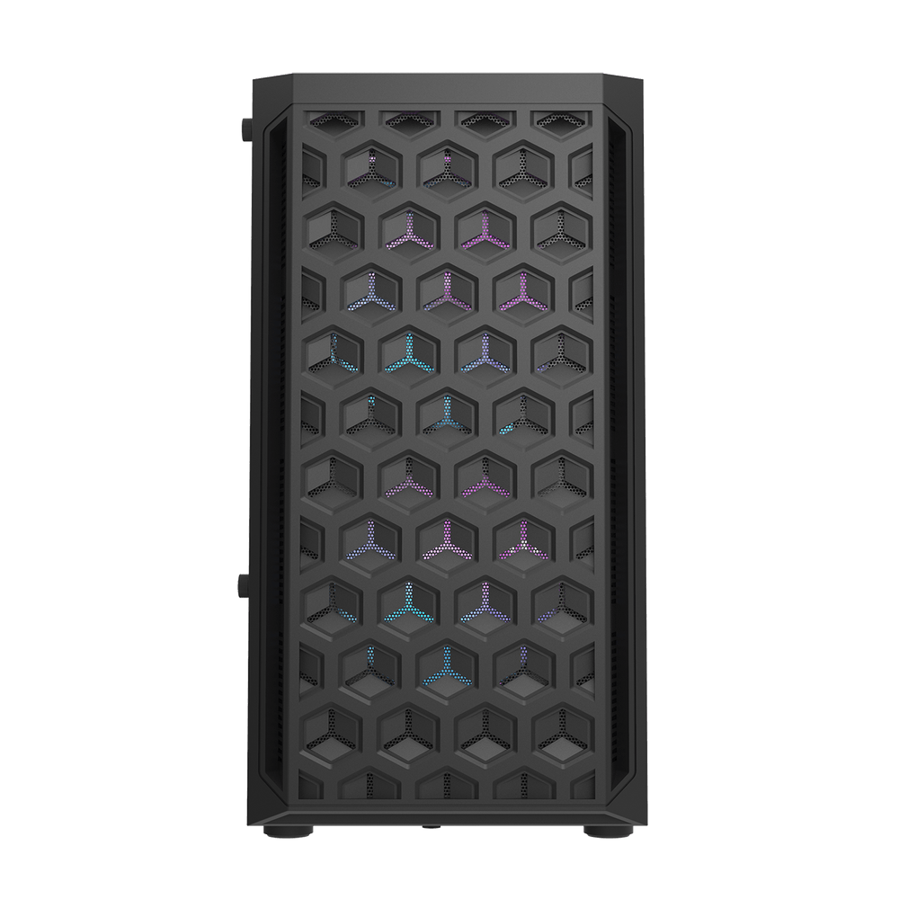 Darkflash DK300M M-ATX with 3 FANS PC Case - Black