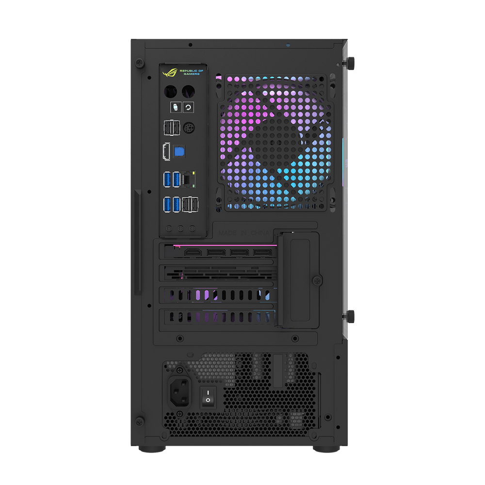 Darkflash DK300M M-ATX with 3 FANS PC Case - Black